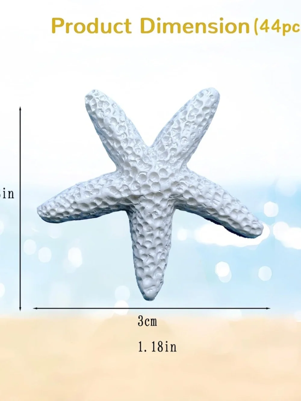 2.5” x 3.5” starfish frame